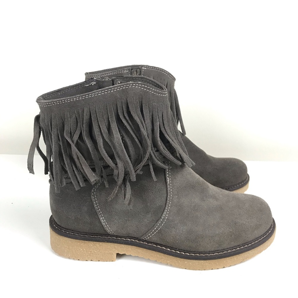 LIKE NEW Sundance Dylan Fringe Ankle Boots - 7